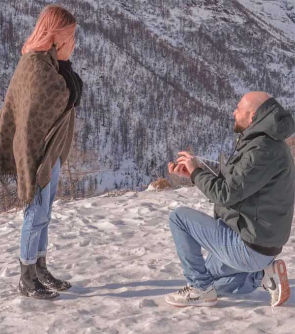 Καστοριά: Της έκανε πρόταση γάμου στην κορυφή των Άλπεων!