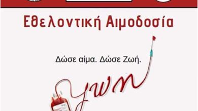 Ελληνικός Ερυθρός Σταυρός Φλώρινας - Ανακοίνωση εβδομάδας εθελοντικής αιμοδοσίας