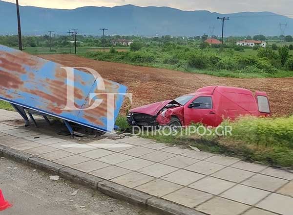 Σοβαρό τροχαίο ατύχημα στον δρόμο για Δισπηλιό Καστοριάς