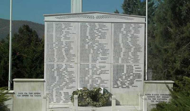 Ένα μνημείο για τον 19χρονο πρώτο νεκρό του Μεσοβούνου το 1941