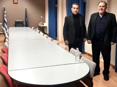 Επίσκεψη του Χάρη Κάτανα στο Επιμελητήριο Φλώρινας