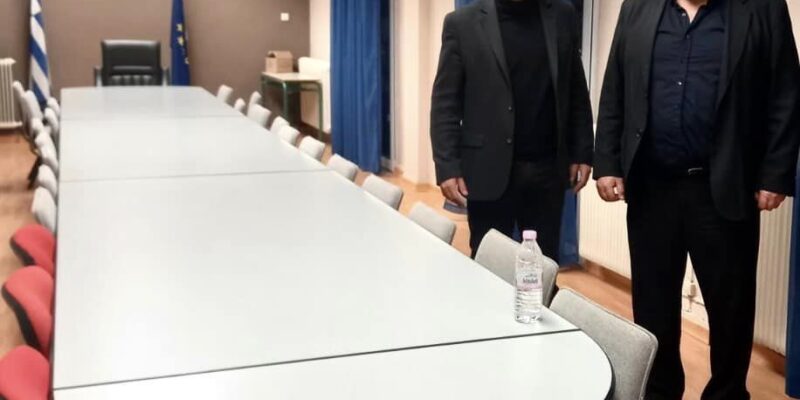 Επίσκεψη του Χάρη Κάτανα στο Επιμελητήριο Φλώρινας