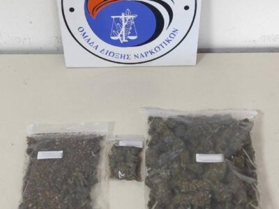 Συνελήφθη 57χρονος ημεδαπός σε περιοχή της Πτολεμαΐδας για παράβαση της νομοθεσίας περί ναρκωτικών ουσιών