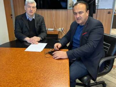 Συνάντηση του βουλευτή Γ. Αντωνιάδη με τον Πρόεδρο του Ελλ. Κτηματολογίου κ. Δημ. Σταθάκη