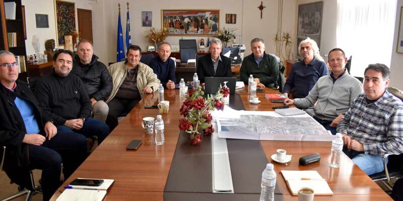 Σύσκεψη στην Π.Ε. Φλώρινας για την πορεία εκτέλεσης του έργου κατασκευής αρδευτικού δικτύου Πρεσπών