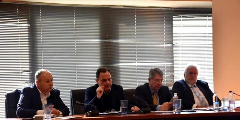 Ευρεία σύσκεψη υπο τον Υπουργό Αγροτικής Ανάπτυξης και Τροφίμων Γεώργιο Γεωργαντά στην Π.Ε. Φλώρινας