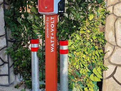 Τον πρώτο Φορτιστή Ηλεκτρικών Αυτοκινήτων στην Πρέσπα