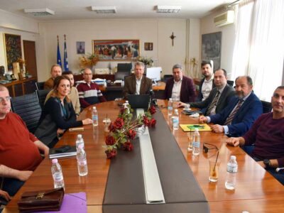 Με αντιπροσωπεία της Κοινότητας Αναργύρων είχε ο Αντιπεριφερειάρχης Φλώρινας Σωτήρη Βόσδου