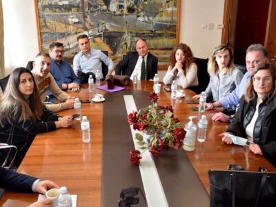 Νέα συνάντηση του Αντιπεριφερειάρχη Φλώρινας Σωτήρη Βόσδου με αντιπροσωπεία της Κοινότητας Αναργύρων