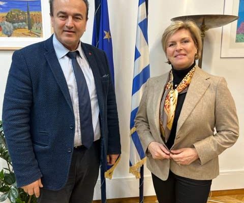 Συνάντηση του βουλευτή Φλώρινας Γιάννη Αντωνιάδη με την Αν. Υπουργό Υγείας Ασημίνα Γκάγκα για προσλήψεις ιατρών στο Νοσοκομείο Φλώρινας