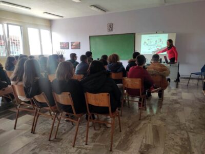 Οι μαθητές του Γυμνασίου Φιλώτα εκφράζουν τις θερμές τους ευχαριστίες προς το Κέντρο Υγείας Αμυνταίου