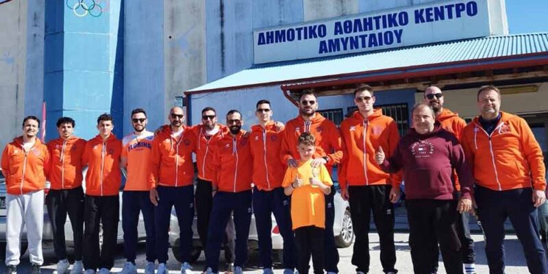 Στο ΔΑΚ Αμυνταίου πέτυχε άλλη μια νίκη ο ΗΦΑΙΣΤΟΣ Φλώρινας