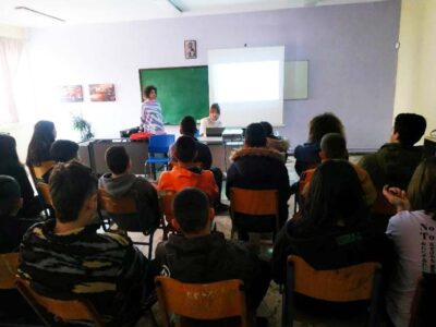 Ενημερωτική παρέμβαση στο Γυμνάσιο Φιλώτα από το Συμβουλευτικό Κέντρο Δήμου Φλώρινας