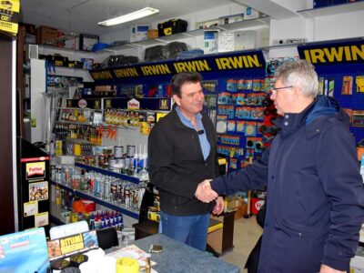 Η επίσκεψη του Αντιπεριφερειάρχη Φλώρινας Σωτήρη Βόσδου στο Αμύνταιο ενόψει της εορτής του Πάσχα