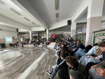 Ευχαριστήριο του Γυμνασιου Φιλώτα προς την τροχαία Αμυνταίου