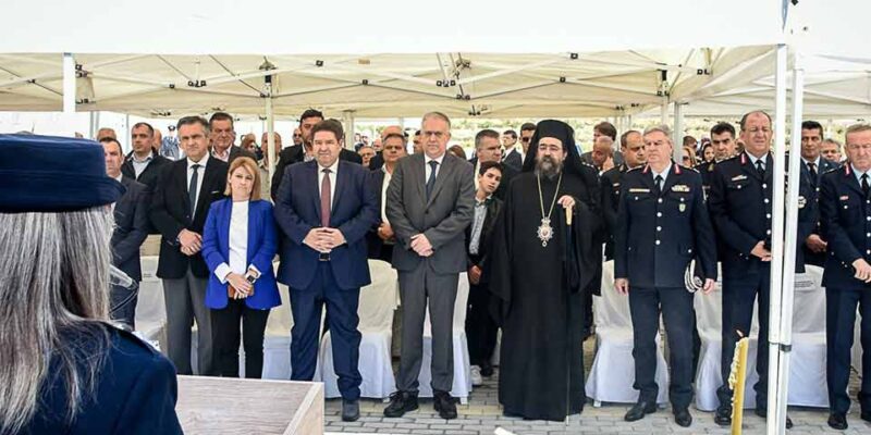 Το νέο Αστυνομικό Μέγαρο Καστοριάς εγκαινίασε ο Υπουργός Προστασίας του Πολίτη Τάκης Θεοδωρικάκος