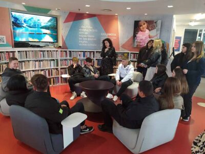 Ευχαριστήριο του Γυμνασίου Φιλώτα προς τη Δημόσια Κεντρική Βιβλιοθήκη και τα Γ.Α.Κ. Βέροιας