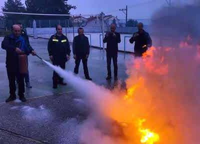 Ευχαριστήριο στην Πυροσβεστική Υπηρεσία Φλώρινας