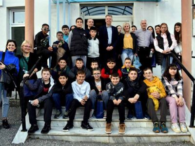 Συνάντηση του Αντιπεριφερειάρχη Φλώρινας Σωτήρη Βόσδου με μαθητές του 16ου Δημοτικού Σχολείου Θεσσαλονίκης