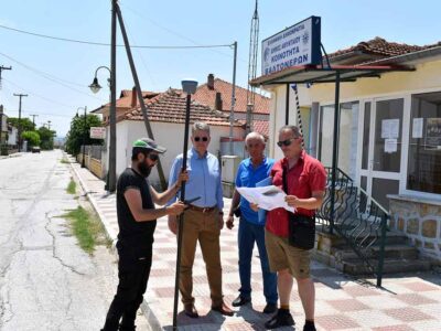 Ξεκίνησαν οι μετρήσεις για την παρακολούθηση του φαινομένου των καθιζήσεων στην Τοπική Κοινότητα Βαλτονέρων