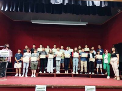 Βράβευση μαθητών και μαθητριών Δημοτικού Π.Ε. Φλώρινας