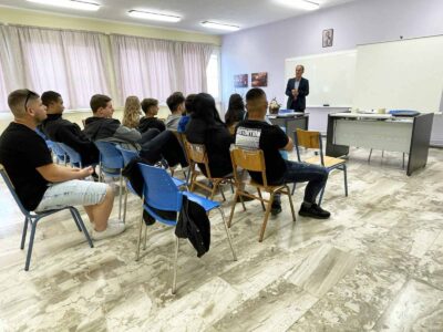 Ευχαριστήριο του Γυμνασίου Φιλώτα προς τον κ. Δανιηλίδη Αθανάσιο