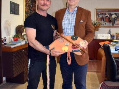 Συνάντηση του Αντιπεριφερειάρχη Φλώρινας Σωτήρη Βόσδου με τον πρόεδρο της Ένωσης Μωμόγερων Λιμνοχωρίου – Βαλτονέρων – Αναργύρων