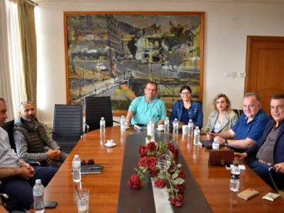 Συνάντηση του Αντιπεριφερειάρχη Φλώρινας Σωτήρη Βόσδου με αντιπροσωπεία της Κοινότητας Αναργύρων