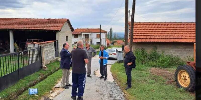 Στην πληγείσα από το χαλάζι περιοχή της Άνω Υδρούσας βρέθηκε άμεσα ο υπ. Βουλευτής της Νέας Δημοκρατίας Σταύρος Παπασωτηρίου