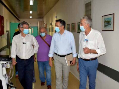 Επίσκεψη του Περιφερειάρχη Δυτικής Μακεδονίας Γιώργου Κασαπίδη στο Γενικό Νοσοκομείο Φλώρινας