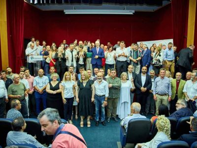 Παρουσιάστηκαν οι πρώτοι υποψήφιοι του συνδυασμού του υποψηφίου δημάρχου Αμυνταίου, Γιάννη Λιάση