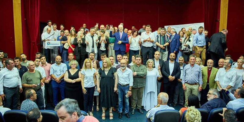 Παρουσιάστηκαν οι πρώτοι υποψήφιοι του συνδυασμού του υποψηφίου δημάρχου Αμυνταίου, Γιάννη Λιάση