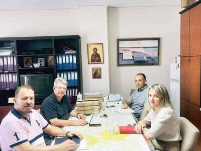 Συνάντηση εργασίας είχε ο Αντιπεριφερειάρχης Π.Ε. Φλώρινας Σωτήρης Βόσδου με τον Γιώργο Γαζέα, Συντονιστή ΟΤΔ της Αναπτυξιακής Φλώρινας Α.Ε.