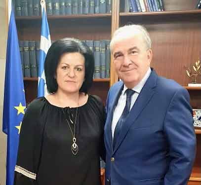 Συναντήσεις με Υπουργούς και Στελέχη της Κυβέρνησης είχε η υποψήφια Δήμαρχος Αμυνταίου κα Συμέλα Γιαννιτσοπούλου