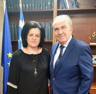 Συναντήσεις με Υπουργούς και Στελέχη της Κυβέρνησης είχε η υποψήφια Δήμαρχος Αμυνταίου κα Συμέλα Γιαννιτσοπούλου
