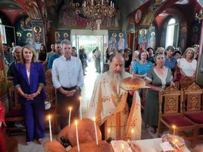 Εορτασμός Επανευρέσεως Αγιάσματος Αγίας Παρασκευής