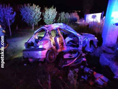 Θανατηφόρο τροχαίο ατύχημα κοντά στην ΓΕΟΚ