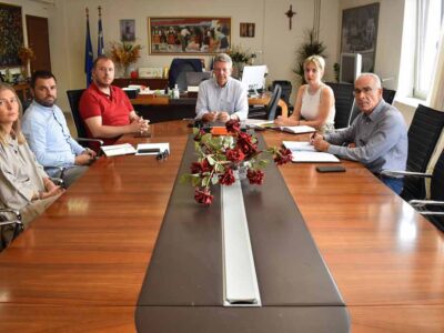 Σύσκεψη του Αντιπεριφερειάρχη Φλώρινας Σωτήρη Βόσδου με εκπροσώπους της ΑΝΦΛΩ