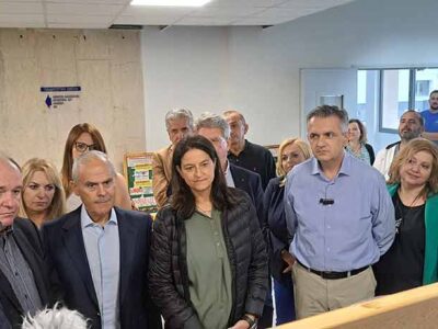 Επίσκεψη Κυβερνητικού Κλιμακίου και Περιφερειάρχη στην Π.Ε. Φλώρινας