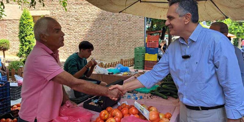 Στα Γρεβενά ο Περιφερειάρχης Δυτικής Μακεδονίας και εκ νέου υποψήφιος Γιώργος Κασαπίδης