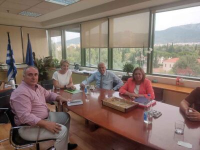 Συνάντηση με την Υφυπουργό Περιβάλλοντος και Ενέργειας, κα  Αλεξάνδρα Σδούκου