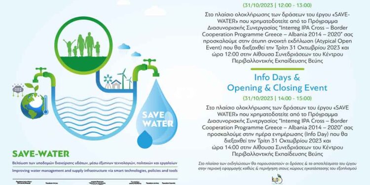 “Save Water”: Ημερίδα του ΚΕ.ΠΕ. Κοζάνης στη Βεύη Φλώρινας