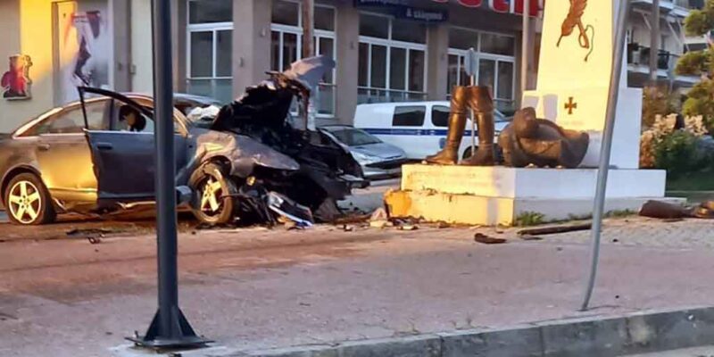 Δύο νεκροί σε τροχαίο δυστύχημα μέσα στην πόλη