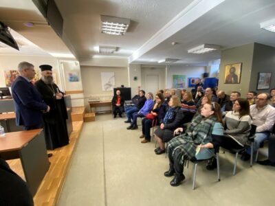 Τον νέο Μητροπολίτη Φλωρίνης, Πρεσπών και Εορδαίας, κ. κ. Ειρηναίο, υποδέχτηκε στο γραφείο του ο Αντιπεριφερειάρχης Π.Ε Φλώρινας