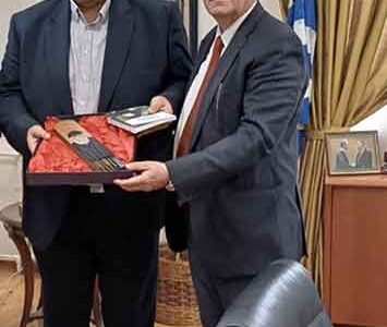 Επίσκεψη Αναπληρωτή Υπουργού Εσωτερικών Θοδωρή Λιβάνιου στα γραφεία της Αποκεντρωμένης Διοίκησης Ηπείρου-Δυτικής Μακεδονίας