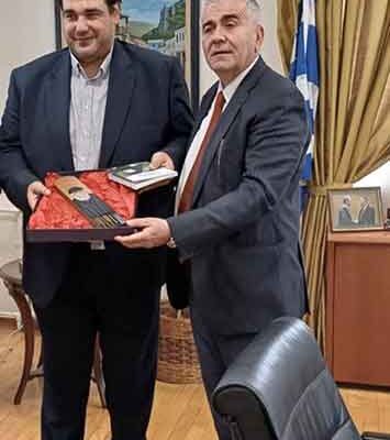 Επίσκεψη Αναπληρωτή Υπουργού Εσωτερικών Θοδωρή Λιβάνιου στα γραφεία της Αποκεντρωμένης Διοίκησης Ηπείρου-Δυτικής Μακεδονίας
