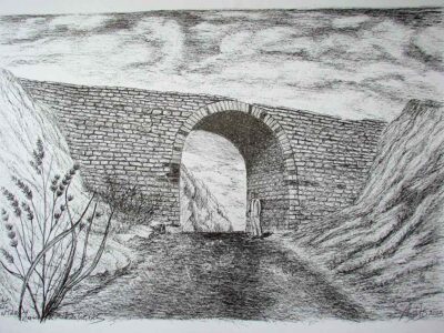 Το γεφύρι στο Νταούλι στην Κλεισούρα Καστοριάς