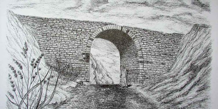 Το γεφύρι στο Νταούλι στην Κλεισούρα Καστοριάς