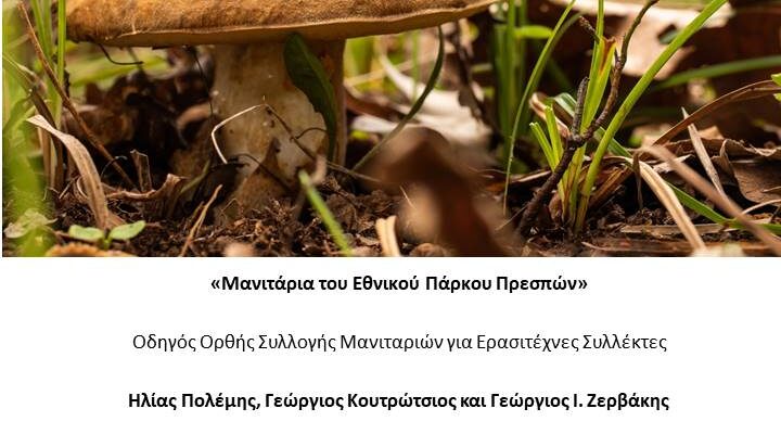 Καταγραφή μυκοχλωρίδας στο Εθνικό Πάρκο Πρεσπών