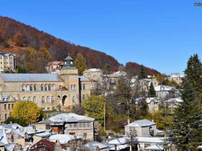 To Πρώτο χιόνι για τον φετινό Χειμώνα στο Νυμφαίο (Φωτογραφίες)